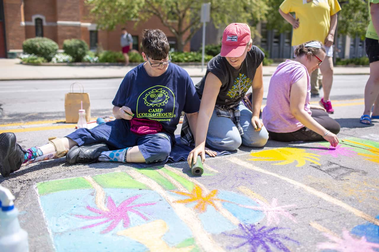 Day Habilitation (Dayhab) Chalk the Walk