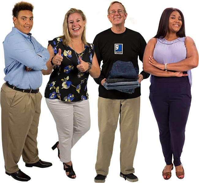 Group of people served by Goodwill
