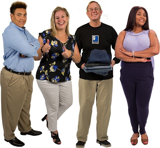 Group of people served by Goodwill Group of people served by Goodwill