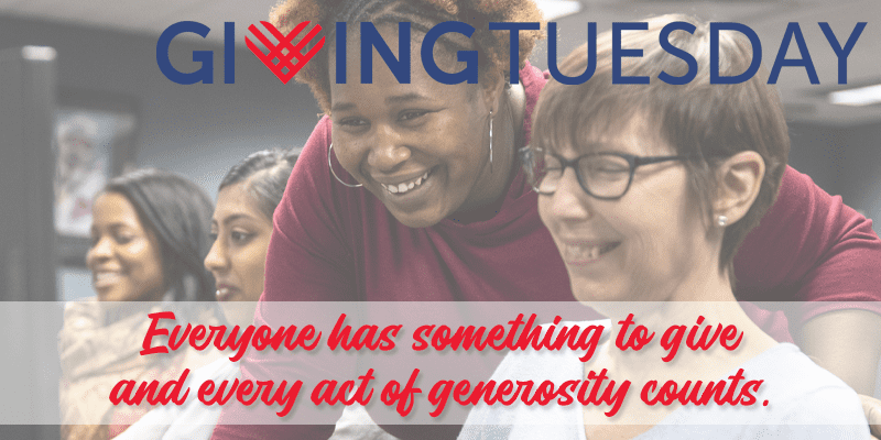 GT blog top image #GivingTuesday - Everyone has something to give and every act of generosity counts.