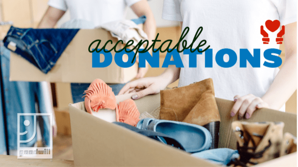 Quick Links - Acceptable Donations