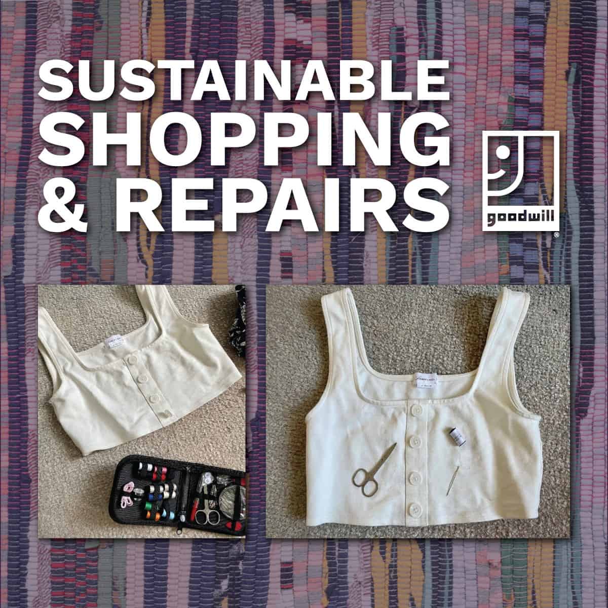 Sustainable Shopping and Repairs