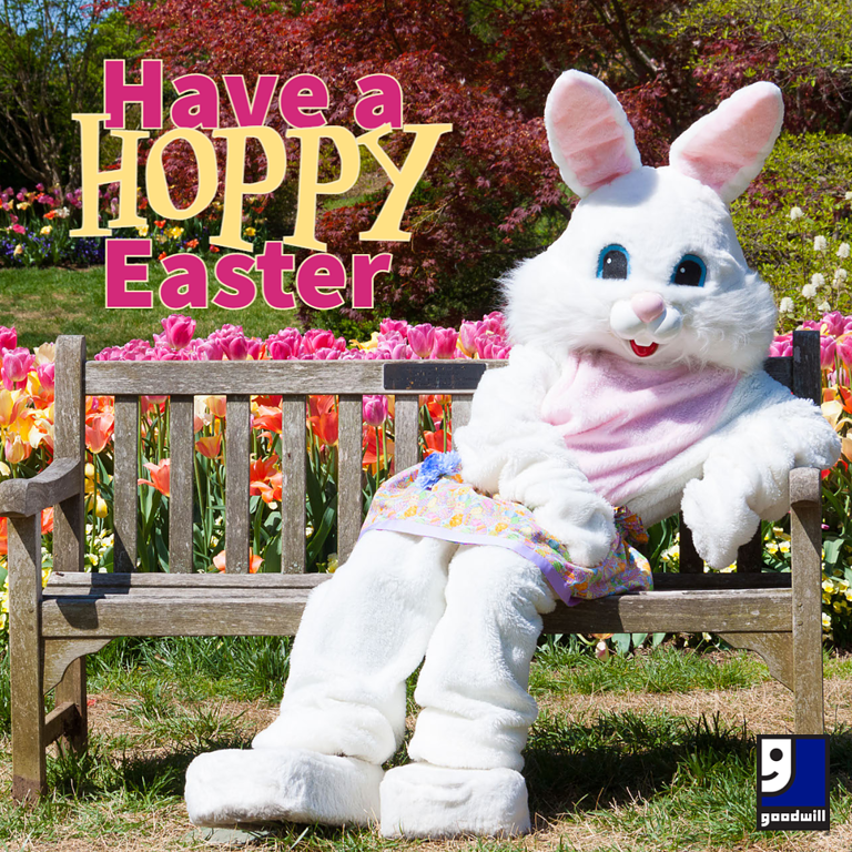 Have a Happy Easter! All Goodwill stores will be closed for the holiday.