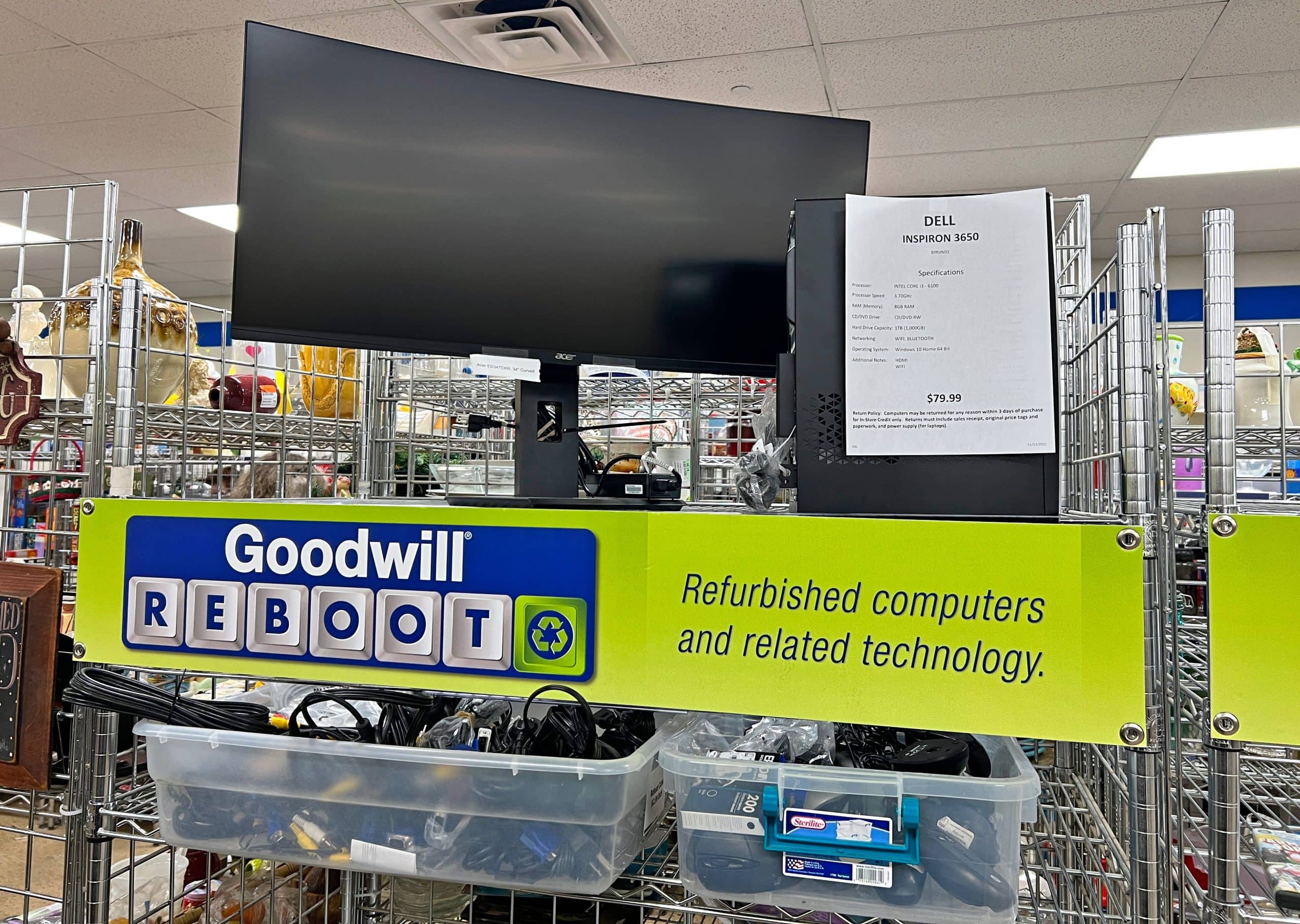 National partnerships like Goodwill Reboot provide added sustainability to what we do as well as needed and affordable community recycling services.