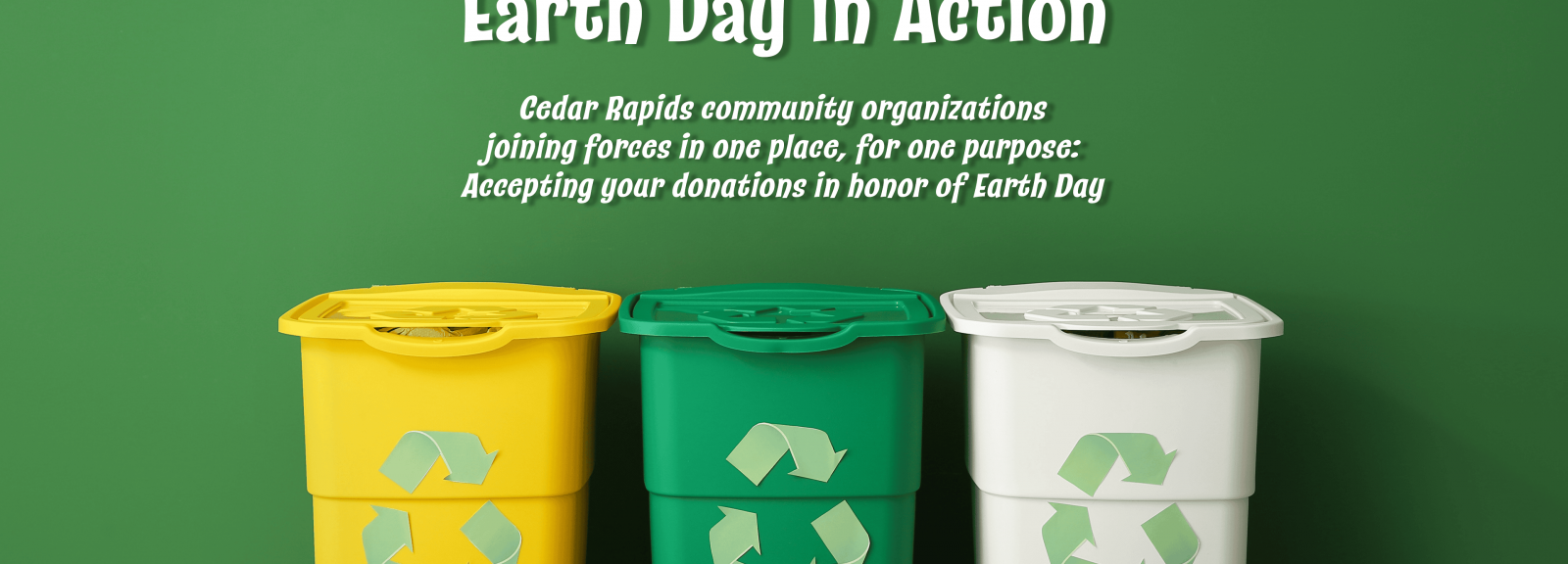 Earth Day in Action banner