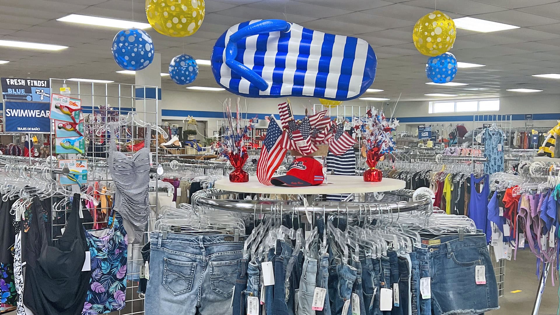 Shop Goodwill for a sustainable alternative to fast fashion.