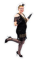 Goodwill Halloween Headquarters Flapper Example
