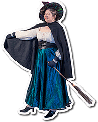 Halloween Headquarters Witch Example