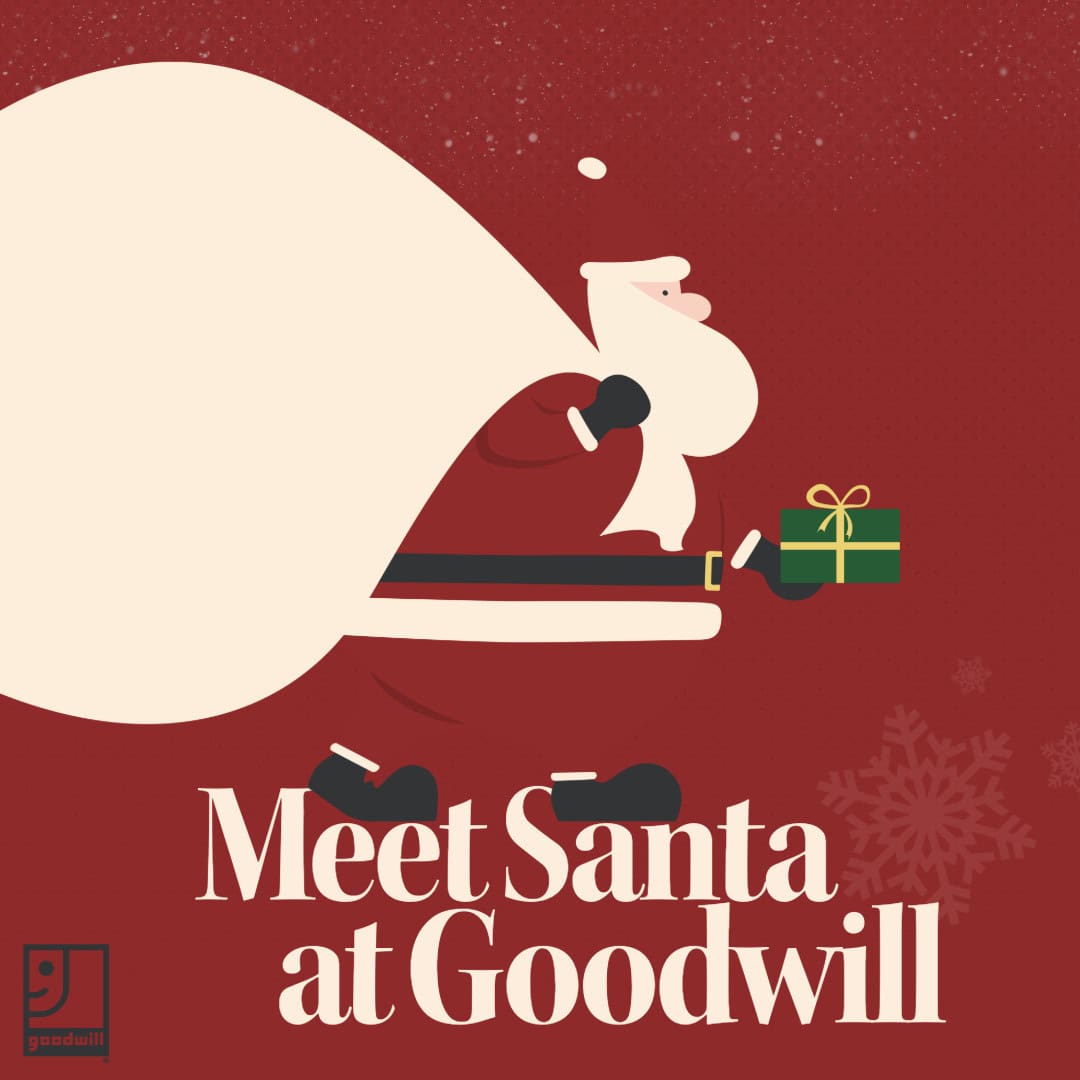Meet Santa at Goodwill