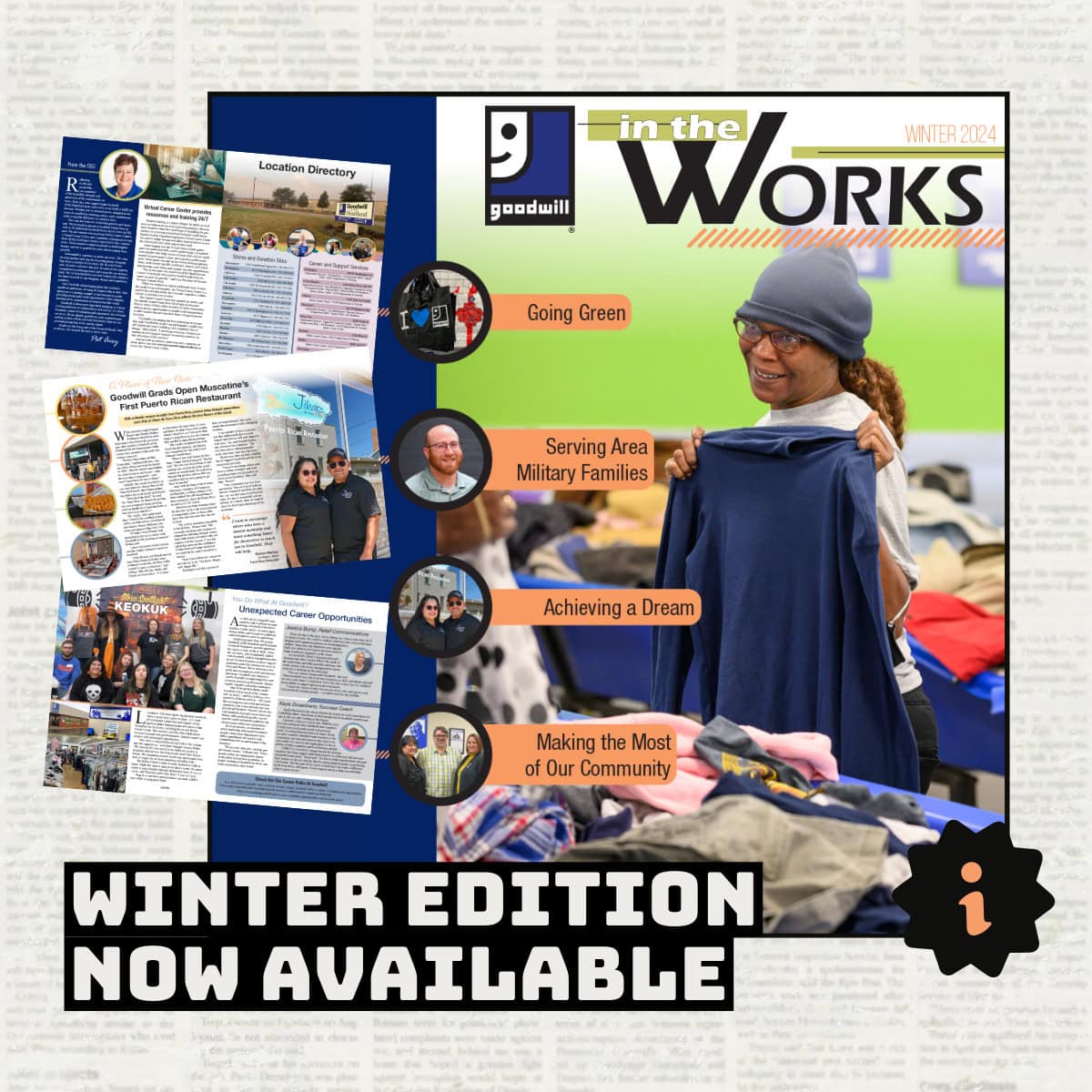 The winter edition of our In the Works newsletter is now available!