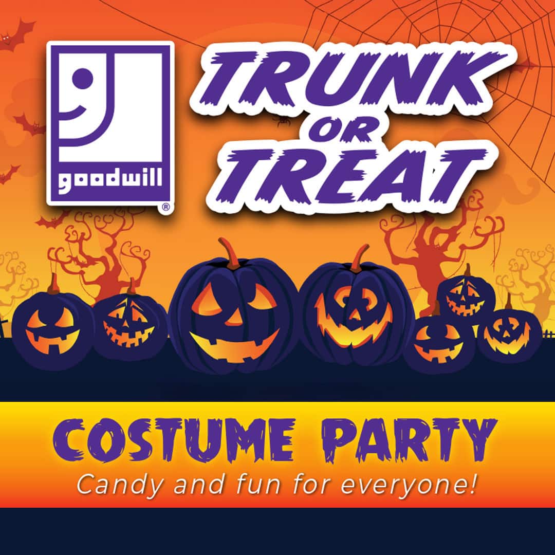 Trunk or Treat at your local Goodwill!