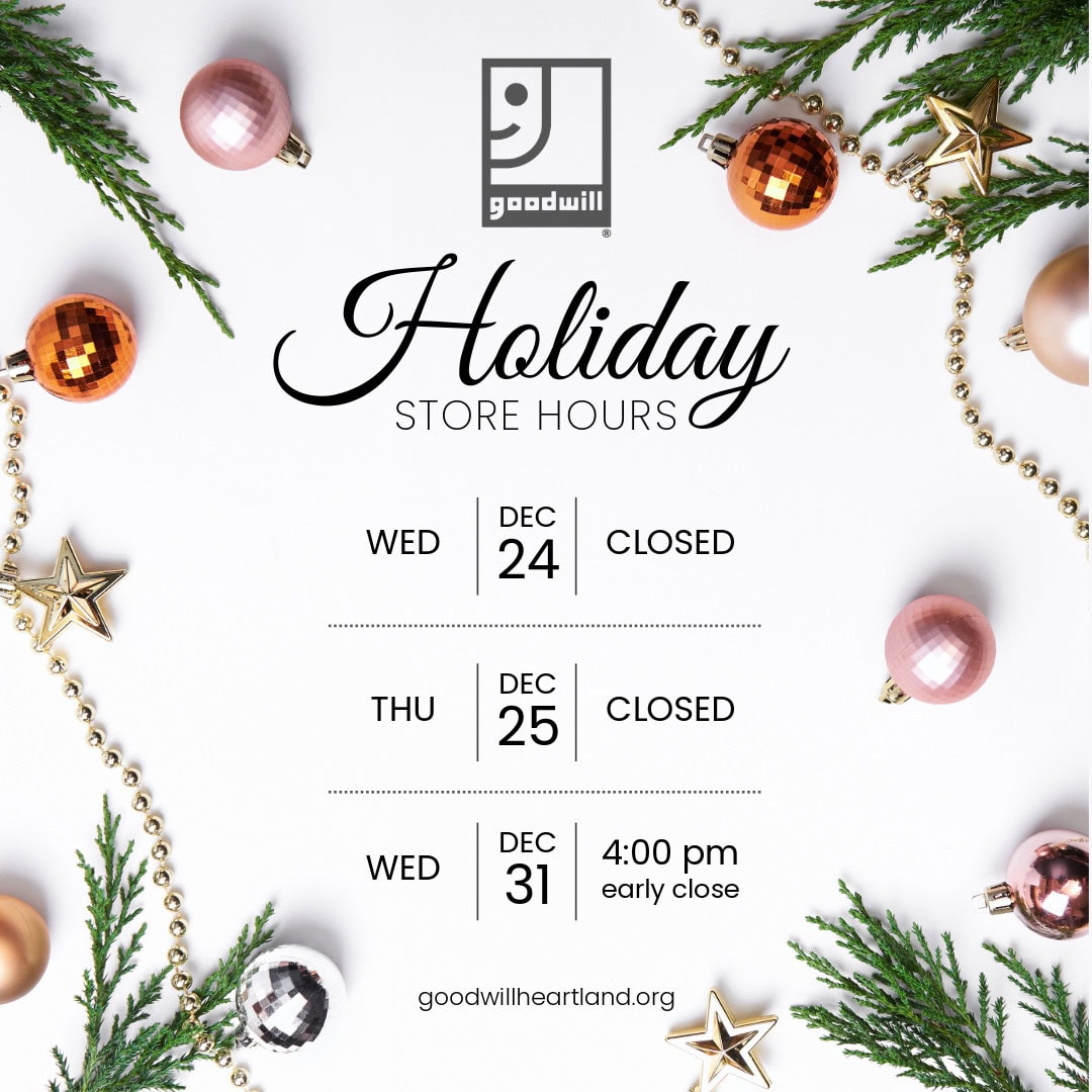 December Store Hours 2026