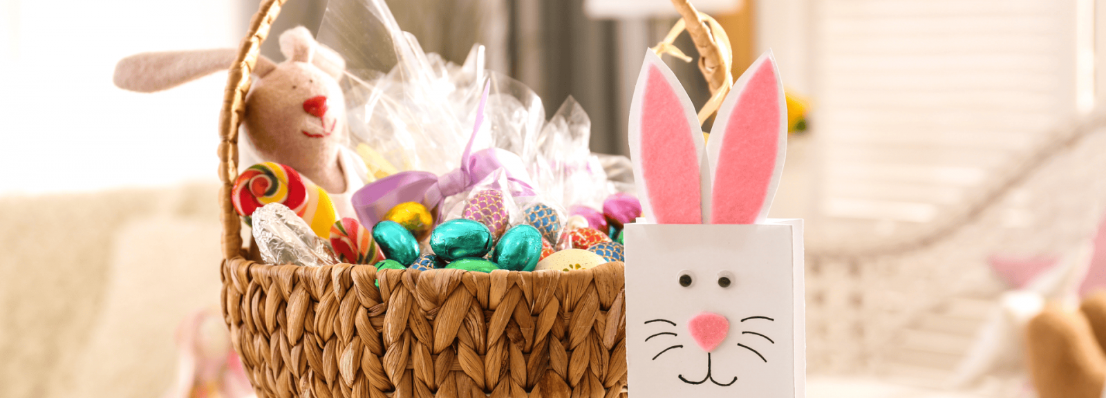 An Easter basket.