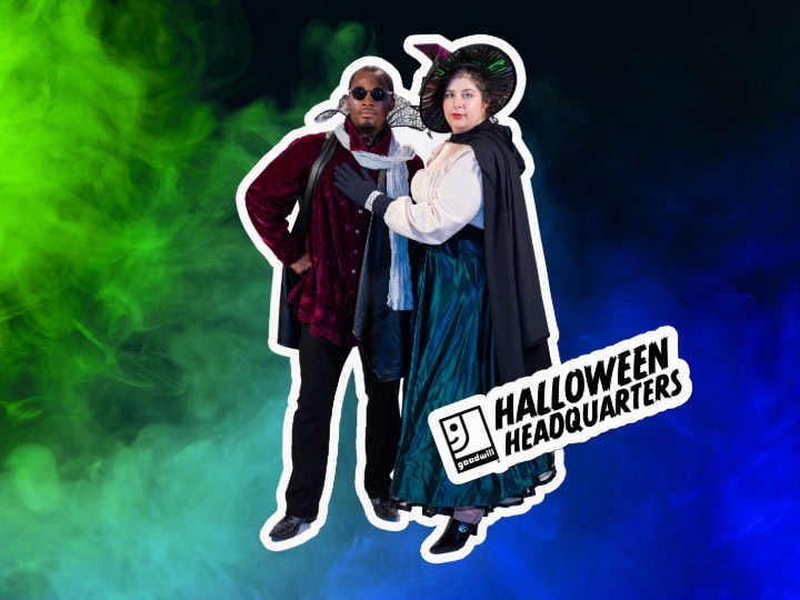 Goodwill's Halloween Headquarters Vampire and Witch